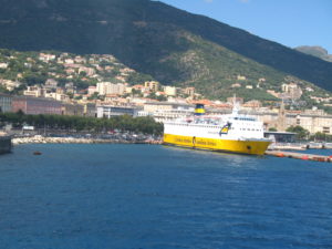 Korsika - přístav Bastia