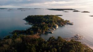 Baltské moře ostrov