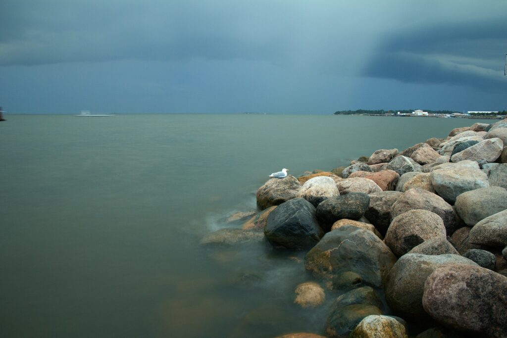 Baltské moře pobřeží