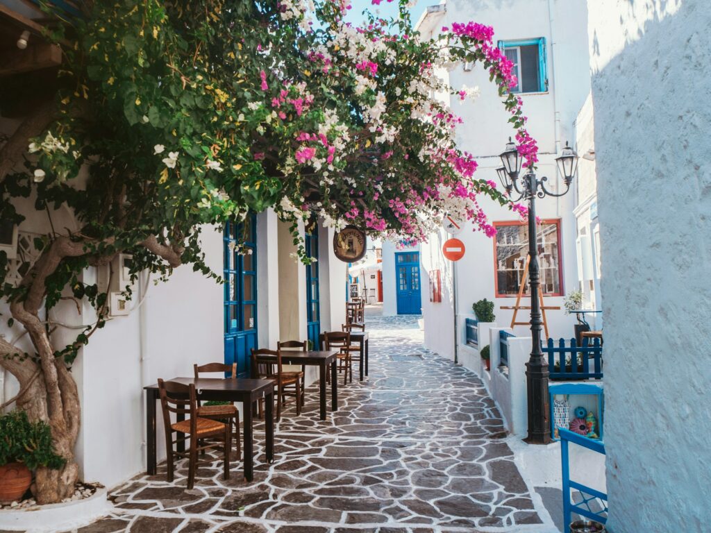 Řecko město ostrov