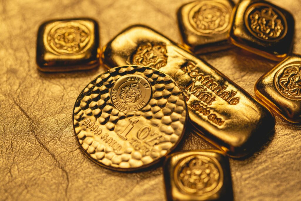 zlato mince